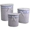 Vacchetti Giuseppe 1920320000 Carrello, Vimini, Bianco, Medio