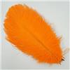 GreatRise Piume di struzzo naturale, 15-20 cm, morbido bouquet, piume di uccello, piume di uccello, per matrimonio, Halloween, decorazione natalizia, tavolo, arancione, 30 pezzi