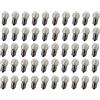 GutReise DC 50PCS E10 3,8 V 0.3 A luce bianca calda lampadina lampadine miniature Screw base