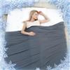 Avoalre Coperta Estiva Q-Max＞0,5, Coperta Refrigerante Letto con Arc-Chill 3.0 Fibra di Raffreddamento Giapponese, Morbido e Traspirante Fresco e Confortevole, 200 * 220CM, Grigio Scuro