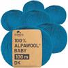 HANSA-FARM 100% Lana di Alpaca in più di 50 Colori (Non Punge), Set da 300g (6 x 50g), Lana di Baby Alpaca Morbida per Maglieria e Uncinetto in 6 spessori di Filato Gomitoli Lana Nuovo Petrol