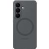 Samsung Silicone Magnet Case cover magnetica in silicone con tecnologia Magnetic Power Profile Galaxy S26, Black