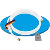 sonero cavo antenna SAT cavo coassiale cavo satellitare con ferrite TV 4 volte schermato, per HDTV, ricevitore, Internet, satellite, DAB, radio, 15,0m