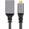 chenyang CY, cavo di prolunga da micro HDMI a HDMI, da micro HDMI 1.4 maschio a HDMI femmina, 4K, per fotocamera DV, MP4, computer portatile DC