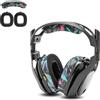 WC Mod Kit A40 - Cuscinetti auricolari in gel rinfrescante + fascia di ricambio compatibili con Astro A40 Gen 4 e A40 TR di Wicked Cushions | Comfort, raffreddamento e durata migliorati | 90's Black