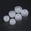 INF 15 paia di inserti in silicone per auricolari da 4,5-6 mm, 3 misure tra cui scegliere, comodi da indossare, inserti in morbido silicone