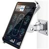 AboveTEK Supporto da Parete per Tablet - Per Tablet da 7-11 Pollici/iPad/Galaxy Tab/Slate/Fire e altro - Blocco e Chiave di Sicurezza Antifurto - Relogazione Verticale e Orizzontale