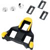 Shimano SM-SH11, Tacchette Pedali Strada, Nero/Giallo