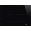 Smeg Piano cottura a induzione SI2M5743D1 in vetroceramica nero da 75 cm