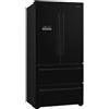 Smeg Frigorifero side by side 2 porte e 2 cassetti a libera installazione FQ55FNDE finitura nero da 84 cm