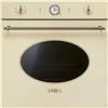 Smeg Forno termoventilato SFP68C1TPO finitura panna e ottone lucido da 60 cm