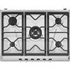 Smeg PRONTA CONSEGNA - Smeg Piano cottura a gas SRV576O finitura acciaio inox da 70 cm - IN PROMOZIONE FINO AL 30/06