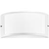 Intec APPLIQUE AUSTIN BIANCA 1 LUCE ATTACCO E27 IP54 25X13X12CM IN ALLUMINIO