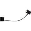 Intec APPLIQUE BANNER FLESSIBILE ORIENTABILE NERA 1 LUCE ATTACCO GU10 IP55 78X10,7X9CM