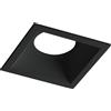 Intec FARETTO A INCASSO AYRIS NERO QUADRATO 1 LUCE ATTACCO GU10 8,3X8,3X11,1CM