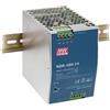 Intec I-DRIVER-NDR-480-48 DRIVER GUIDA DIN INDUSTRIALE USCITA SINGOLA 48V 480W 100A INPUT 90-264VAC 127-370VDC 8,55X12,52X12,8