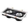 Intec INCASSO DESTINY PER MODULO LED COMPATIBILE CON AR111 33.5X18.5CM 2 LUCI NON INCLUSE
