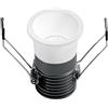Intec INCASSO DOT BIANCO TONDO 5W 600LM CCT 3000K / 4000K 4X5,5CM