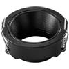 Intec INCASSO ELEVEN NERO TONDO IN ALLUMINIO IP20 55X28MM 1 LUCE ATTACCO GU10 MINI
