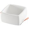 Intec INCASSO GOBLET BIANCO QUADRATO 1 LUCE ATTACCO GU10 9,3X9,3X6,5CM IN GESSO VERNICIABILE
