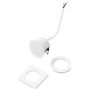 Intec INCASSO LED DAMA BIANCO 3W 340LM 3000K GHIERA QUADRATA E TONDA 4,4X4,4X2,8CM