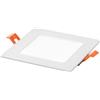 Intec INCASSO LED FLAP BIANCO 8W 780LM CCT 3000K / 4000K / 6500K 12X12X1,85CM