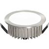 Intec INCASSO LED FUSION NIKEL 5W 400LM 4000K 7X3,2CM IN ALLUMINIO