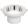 Intec INCASSO LED MACK BIANCO E CROMO 15W 1650LM 3000K 15X8,1CM