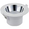 Intec INCASSO LED MACK BIANCO E CROMO 15W 1650LM 4000K 15X8,1CM