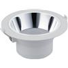 Intec INCASSO LED MACK BIANCO E CROMO 20W 2500LM 4000K 19X9,1CM