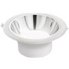 Intec INCASSO LED MACK BIANCO E CROMO 25W 3050LM 4000K 23X10,2CM