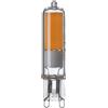 Intec KIT 2PZ LAMPADINE LED ATTACCO ATTACCO G9 COB 4W 450LM 3000K 360° 15X65mm 25000h CRI80