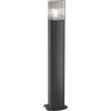 Intec PALETTO DARK ANTRACITE E FUME' 1 LUCE ATTACCO E27 IP54 15,4X13,3X75CM