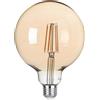 Intec LAMPADINA LED FILAMENTO AMBRA ATTACCO E27 8W 806LM 2500K 300° 125X175mm 15000h CRI80