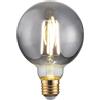 Intec LAMPADINA LED FILAMENTO SMOKE ATTACCO E27 8W 210LM 1800K 300° 95X135mm 15000h CRI80
