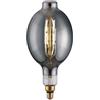 Intec LAMPADINA LED FILAMENTO SMOKE BT180 ATTACCO E27 8W 250LM 1800K 300° 180X385mm 15000h CRI80