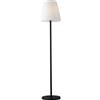 Intec PIANTANA DA GIARDINO GECO ANTRACITE E BIANCA 1 LUCE ATTACCO E27 IP44 34X153CM CAVO 250CM