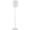 Intec PIANTANA DA GIARDINO GECO SFERA BIANCA 1 LUCE ATTACCO E27 IP65 30X150CM CAVO 250CM