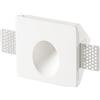 Intec SEGNAPASSI A INCASSO ARIEL BIANCO QUADRATO 1 LUCE ATTACCO GU10 MINI 10X10X5CM