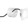 Intec SEGNAPASSI LED ONYX BIANCO QUADRATO 3W 430LM 3000K IP54 7,4X7,4X4,8CM