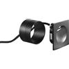 Intec SEGNAPASSI LED ONYX NERO QUADRATO 3W 420LM 4000K IP54 7,4X7,4X4,8CM