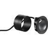Intec SEGNAPASSI LED ONYX NERO TONDO 3W 420LM 4000K IP54 7,4X4,8CM