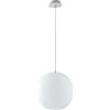 Intec SOSPENSIONE DA GIARDINO GECO SFERA BIANCA 1 LUCE ATTACCO E27 IP44 30X150CM