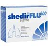 SHEDIR PHARMA SRL UNIPERSONALE Shedirflu 600 Integratore Vie Respiratorie 20 Bustine Tosse Grassa Buste