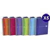 Oxford Ufficio miei colori 100101948 Lotto 5 wirebound Notebook A4 in polipropil