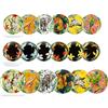H&H Exotic Servizio Tavola 18 Pezzi in Fine Porcellana, Set Piatti per 6 Persone, Decori Tropicali Multicolore, Piatti Piani, Fondi e Frutta, Lavastoviglie e Microonde