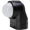 Kopp Interruttore movimento Infracontrol 3D 240 laurea AP IP54, 1 pz, Colore Nero, 824605012