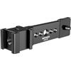 NEEWER Piastra di Supporto a Tre Cold Shoe per Mic Luce LED, Staffa Estensione Porta Microfono 1/4 3/8 Compatibile con DJI OSMO Mobile Zhiyun Feiyu Vimble Hohem Stabilizzatore Gimbal Telefono, CA173