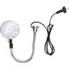 Walfront Lampada Lavoro Magnetica a LED 15 W, 1500 Lm, 6500 K, 36 Pezzi, a Luce Bianca, con Base Magnetica a Collo di Cigno Flessibile, per Tornio, Trapano, Cucito, Barbecue (Spina