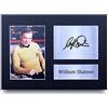 HWC Trading William Shatner A4 Senza Cornice Firmato Regalo Visualizzazione Delle Foto Print Immagine Autografo Stampato Per Star Trek Tv Show Fan